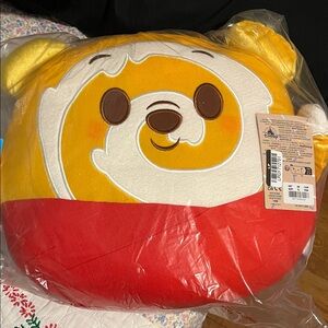 Yellow and Red Plush Toy. Brand New!